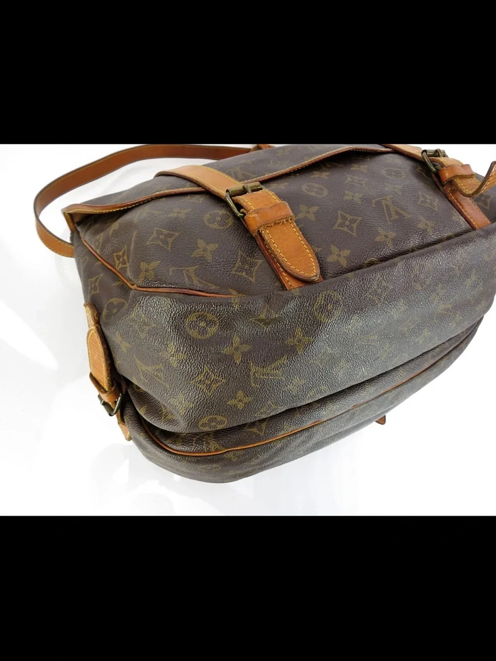 Louis Vuitton Brown Monogram Canvas Messenger Bag